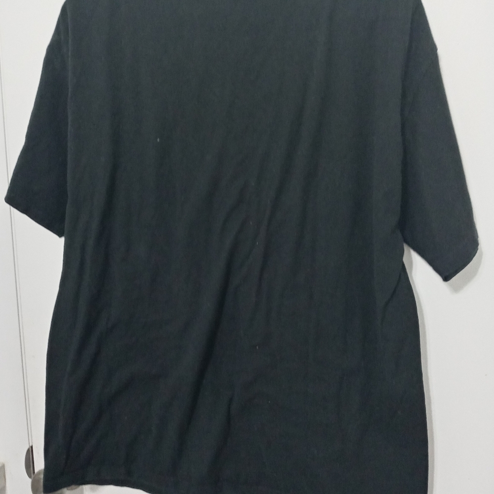 Champion Authentic Activewear Men's Short Sleeve Black large logo t shirt large - Picture 4 of 4